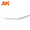 AK Interactive AK6505 STRIPS 0.30 X 4.00 X 350MM – STYRENE STRIP – (10 UNITS)